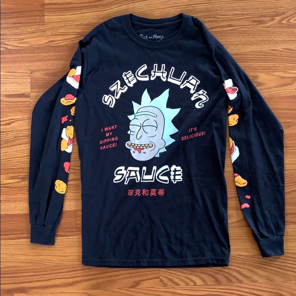 Rick and Mitty long sleeve
